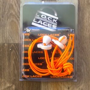 Orange Lock Laces